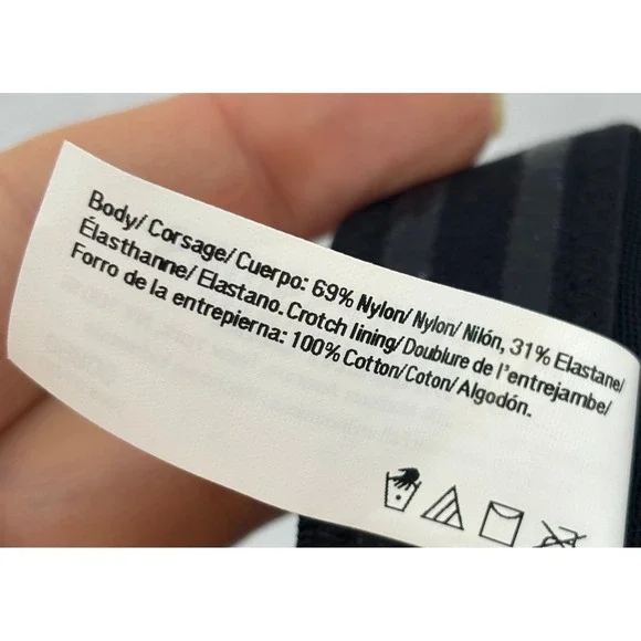 Maidenform‎ Shapewear High Waist Boy Short Tummy Control Black Medium - Picture 10 of 10